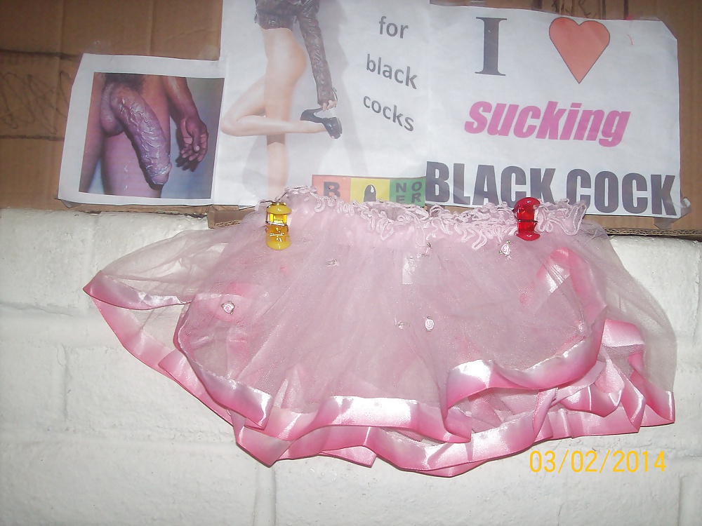 Micro skirts and tutus worn to tease and please BBCs only.  #24838902