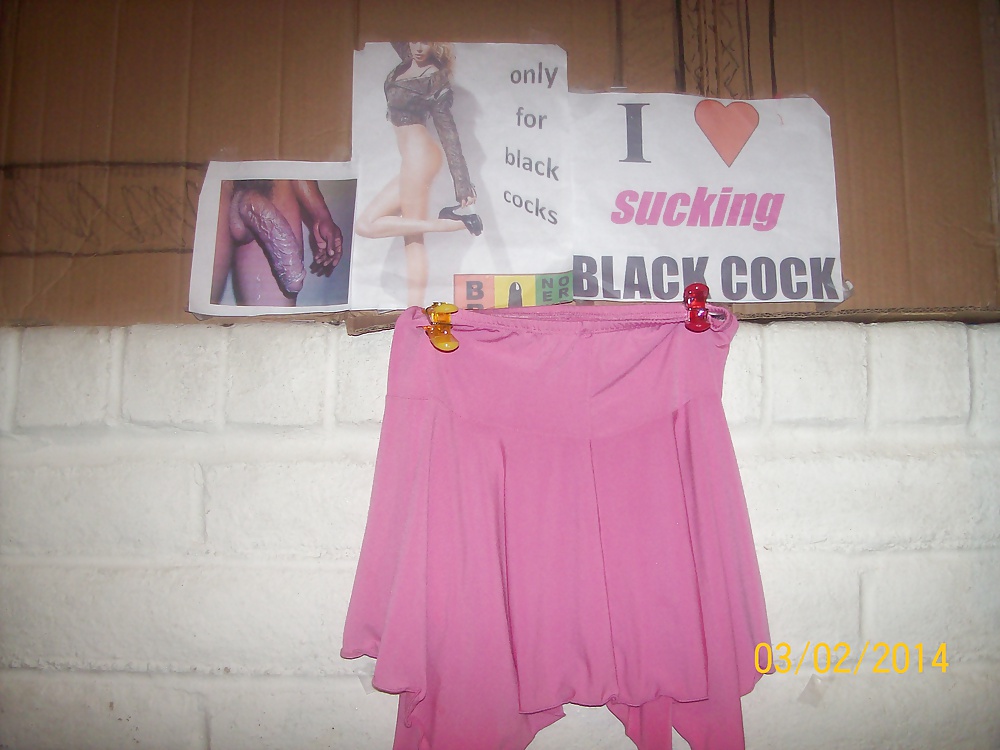 Micro skirts and tutus worn to tease and please BBCs only.  #24838944