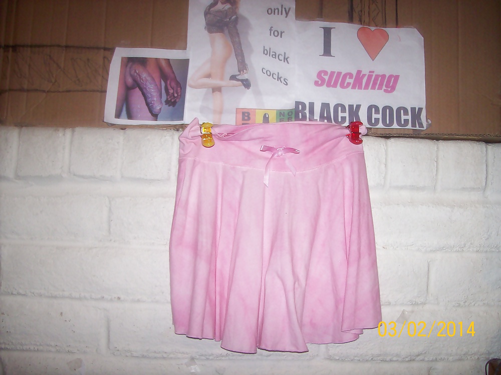 Micro skirts and tutus worn to tease and please BBCs only.  #24838950