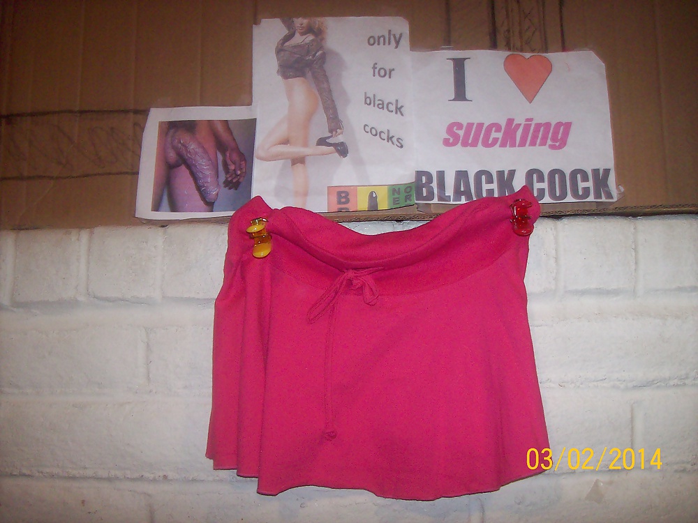 Micro skirts and tutus worn to tease and please BBCs only.  #24838971