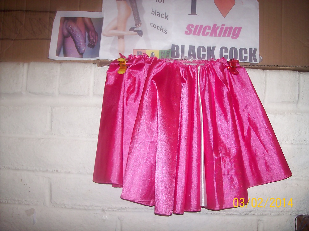 Micro skirts and tutus worn to tease and please BBCs only.  #24839013