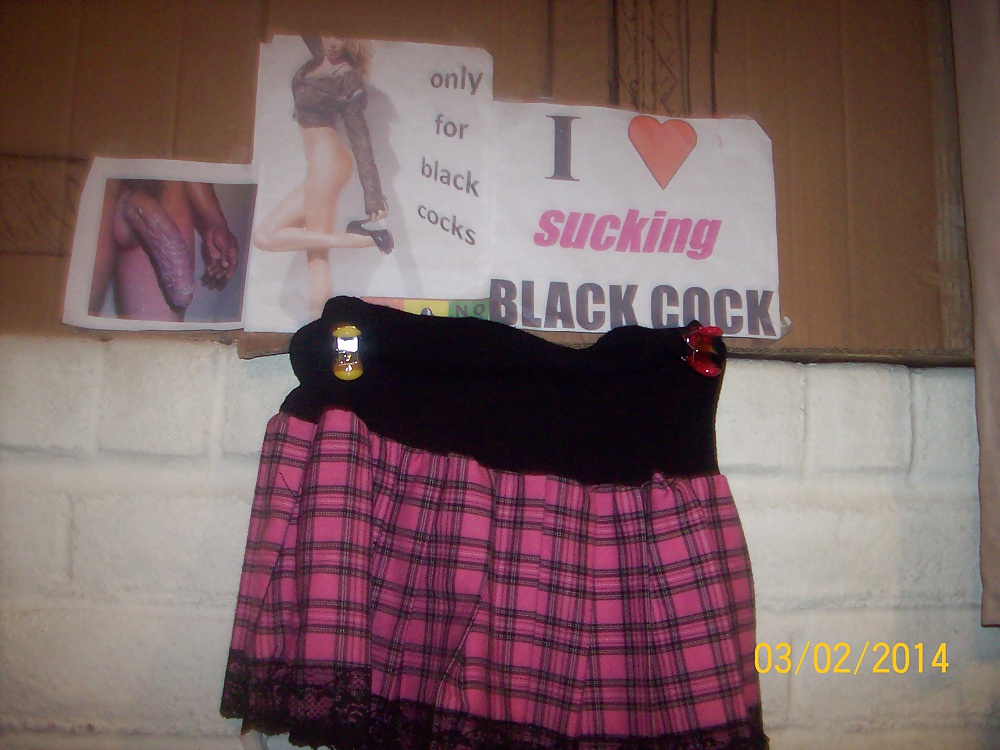 Micro skirts and tutus worn to tease and please BBCs only.  #24839029