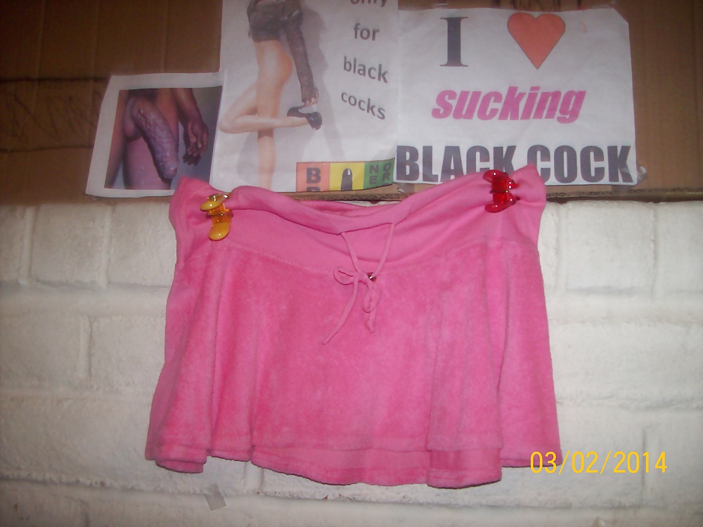 Micro skirts and tutus worn to tease and please BBCs only.  #24839057