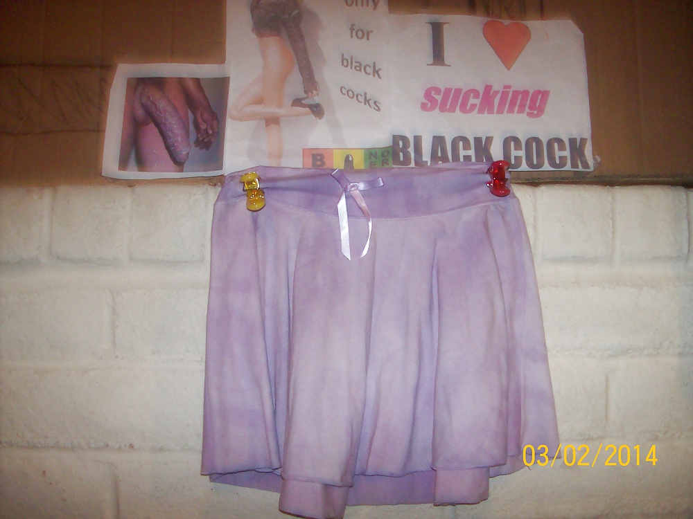 Micro skirts and tutus worn to tease and please BBCs only.  #24839064