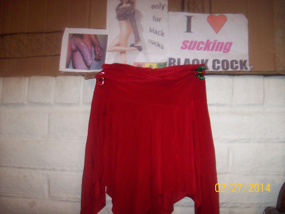 Micro skirts and tutus worn to tease and please BBCs only.  #24839202