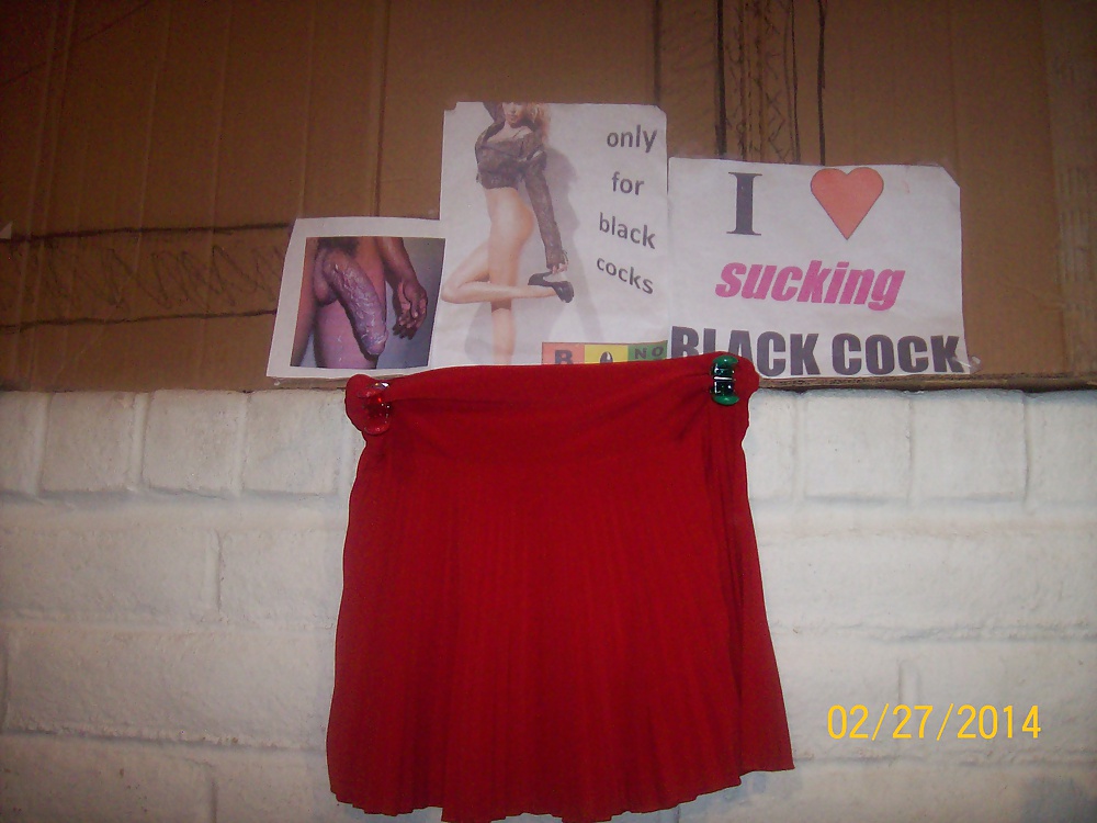 Micro skirts and tutus worn to tease and please BBCs only.  #24839214