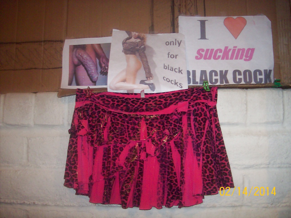 Micro skirts and tutus worn to tease and please BBCs only.  #24839470