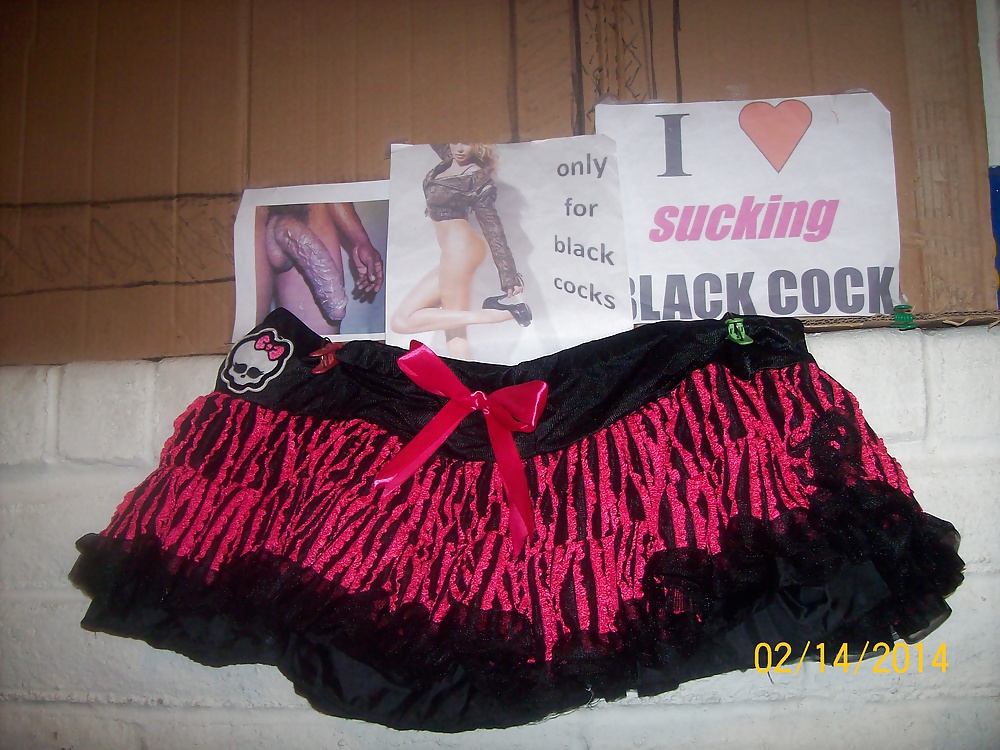 Micro skirts and tutus worn to tease and please BBCs only.  #24839563