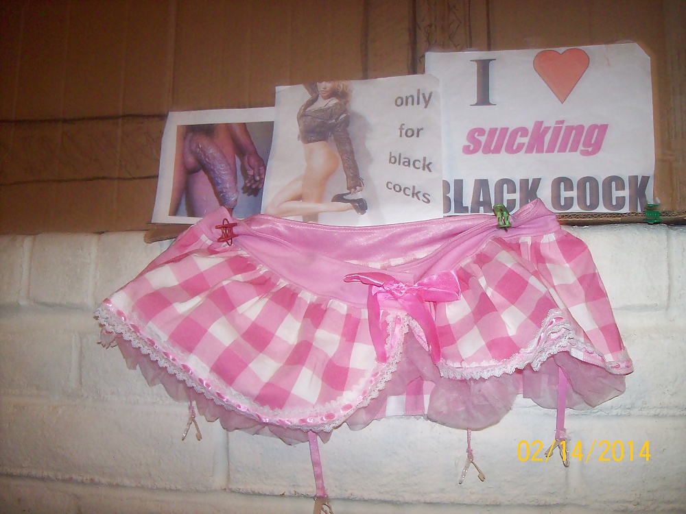 Micro skirts and tutus worn to tease and please BBCs only.  #24839602