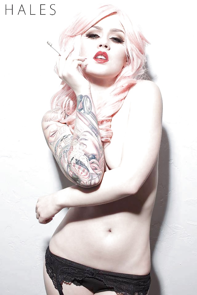 Beautiful tattooed women. Part2 #25434819