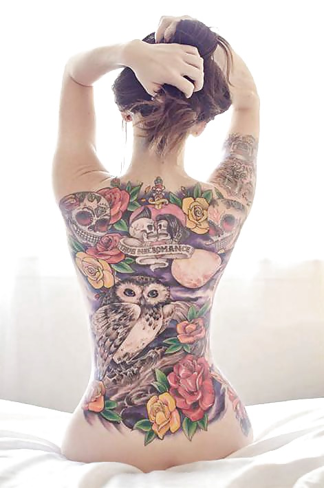 Beautiful tattooed women. Part2 #25434822