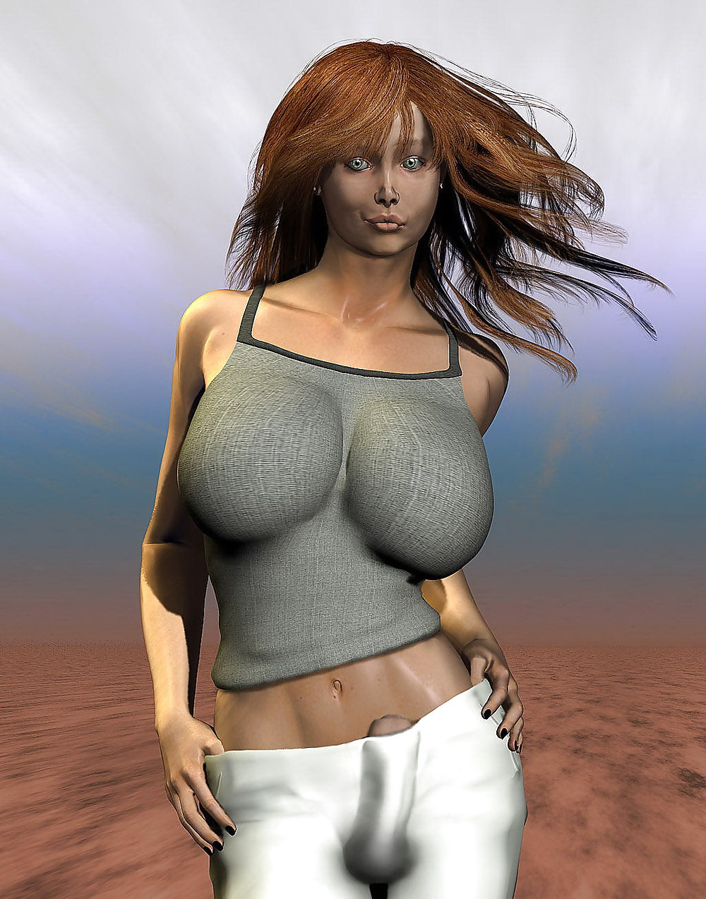 3d Fantasmes Toon Transsexuelles # 2 #23156428