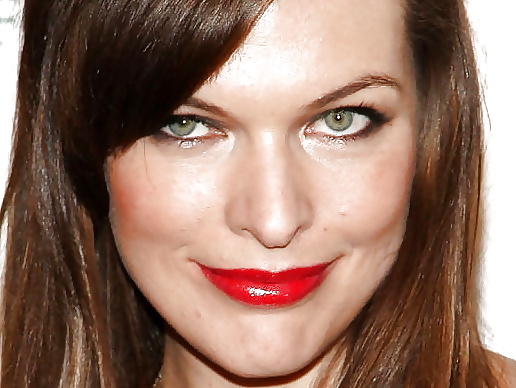 Milla Jovovich Gesicht Cum #40909618