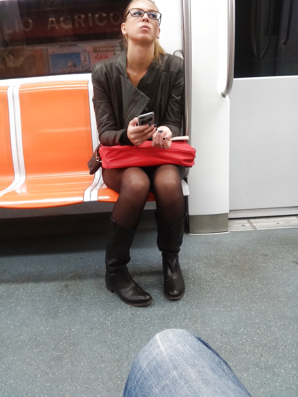 Hot italianyo 19yo teen on subway 
 #31828729