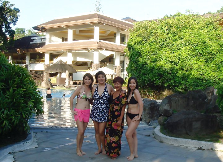 Filipina MILF swim party 2 #35578458