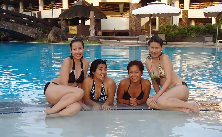 Filipina MILF swim party 2 #35578474