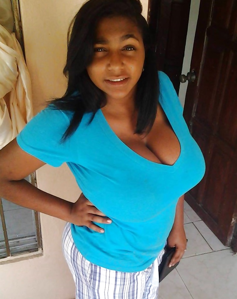 Dominican Girl With Huge Boobs #40685055