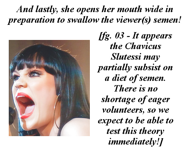 Captioned Mating Habits of Jessie J ('Chavicus Slutessi') #26992092