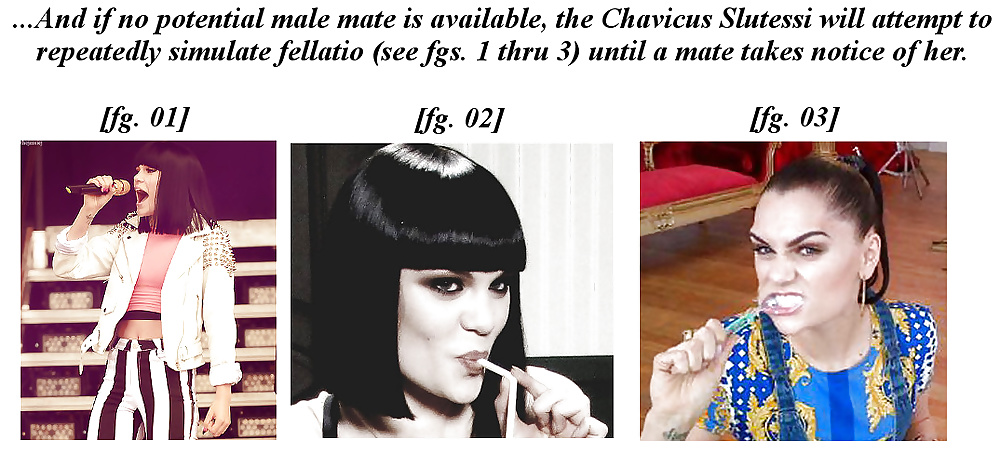 Captioned Mating Habits of Jessie J ('Chavicus Slutessi') #26992113