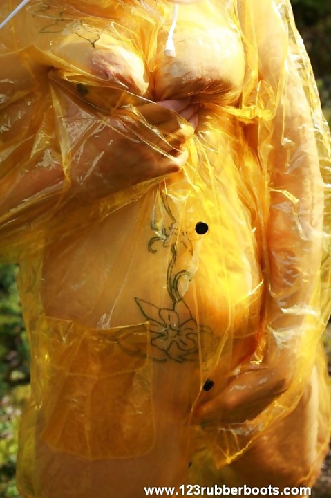 Teen in plastic rain wear 1 - Suomipvc #28105815