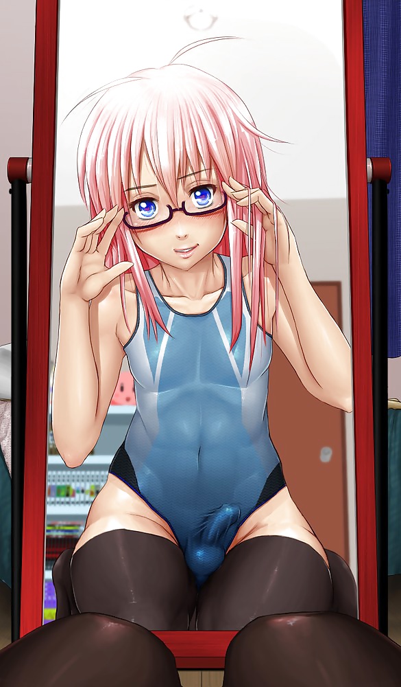 Wet & glossy swimsuit trap hentai doujin by po-ju 
 #40292681