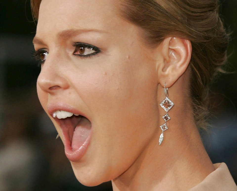 Celebrity with open mouths - COCKSUCKING #30458545