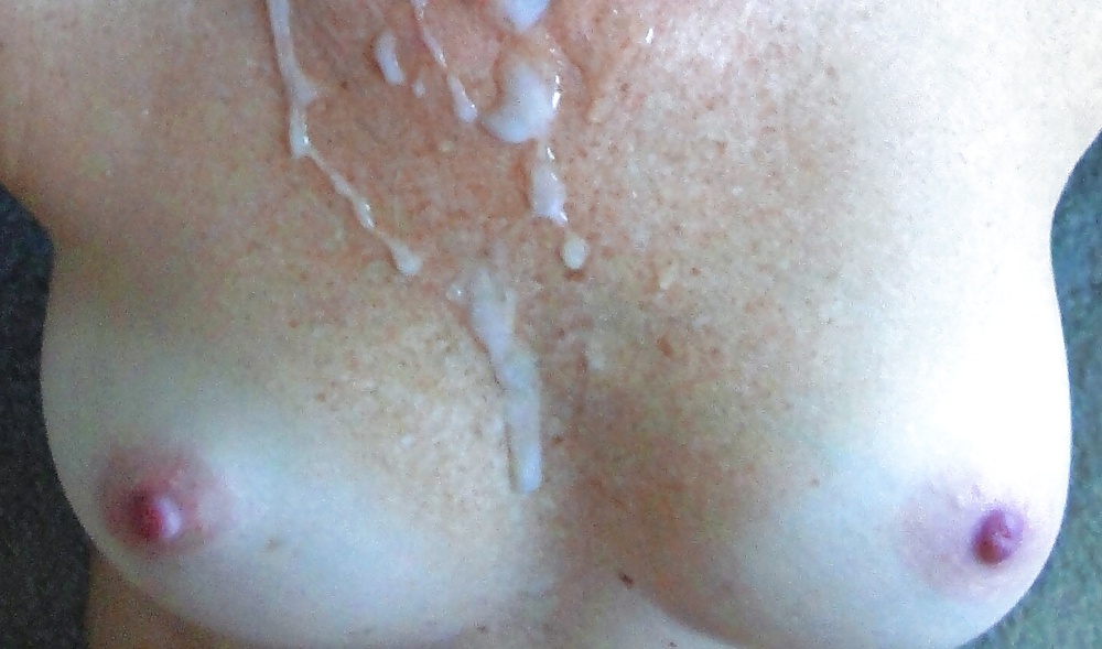 Amateur Girls taking cum on bare tits #33604384