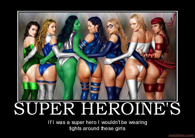 Sexy Female Superheroes(Cartoon & Cosplay)#3 #30645400
