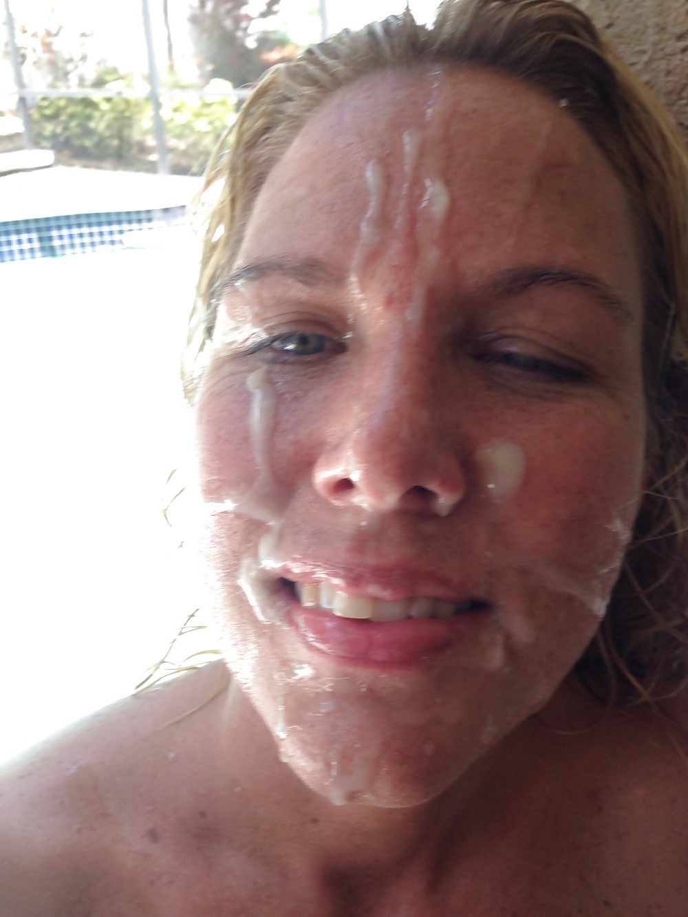 She feels sexy with cum on her face #28358999