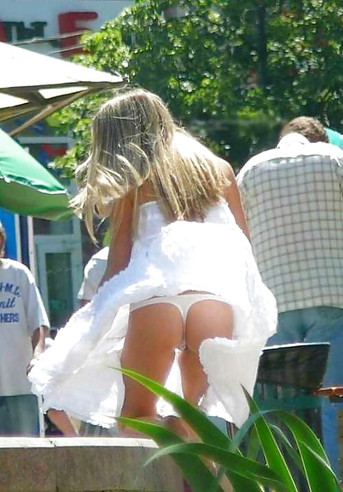 Upskirt, Flashing, candid images from girls and matures #27065990