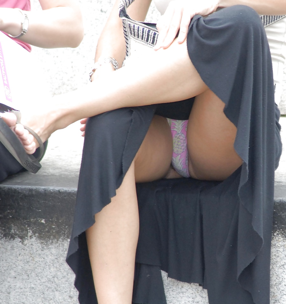 Upskirt panties outdoors voyeur - hairy wives amateur #29133428