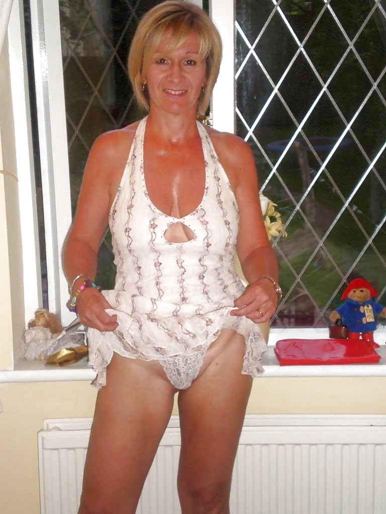 White panties 17:Amateur mature ladies. #40633875