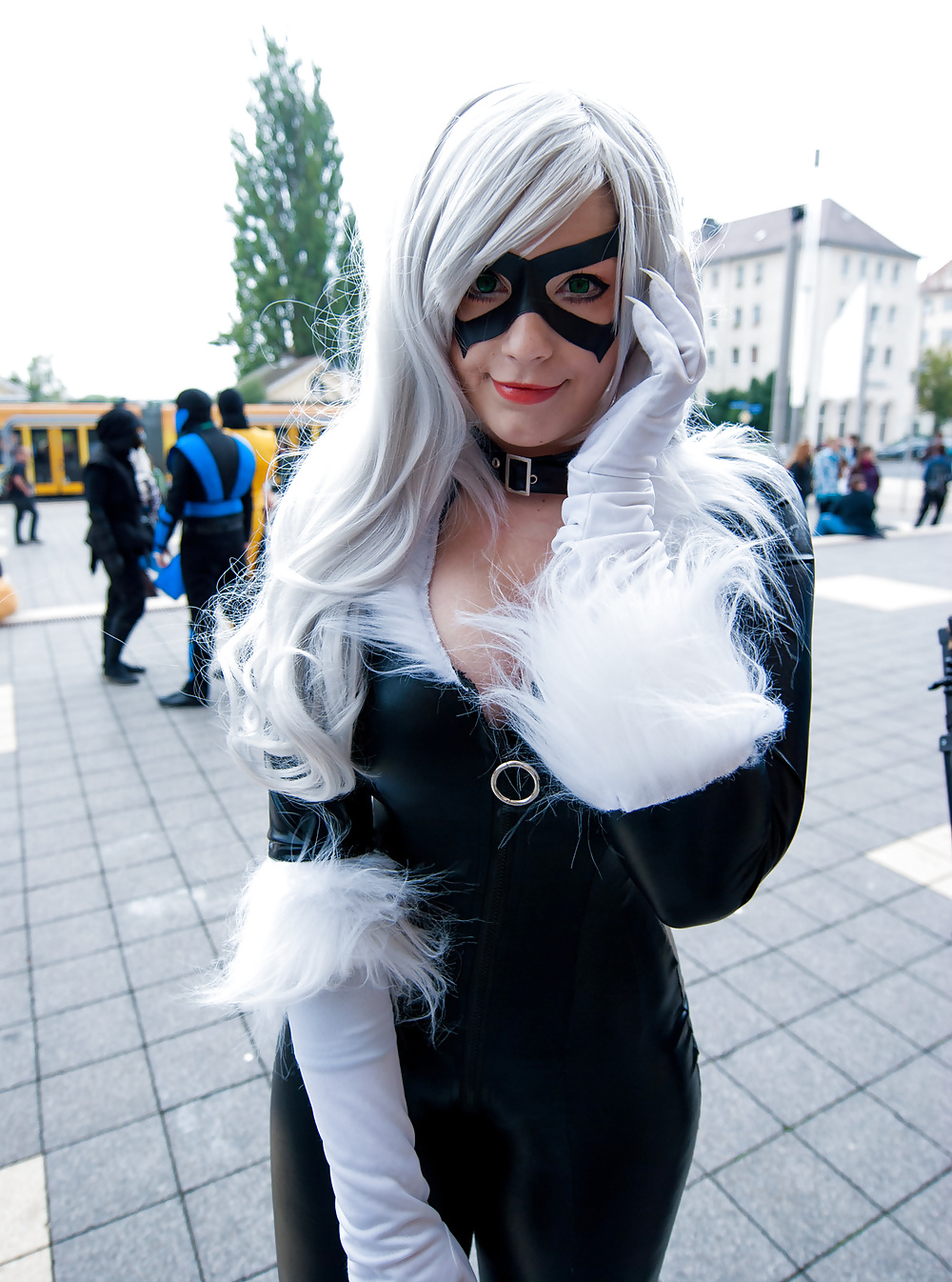 Cosplay #4: kana come gatto nero da marvel comics
 #26803074