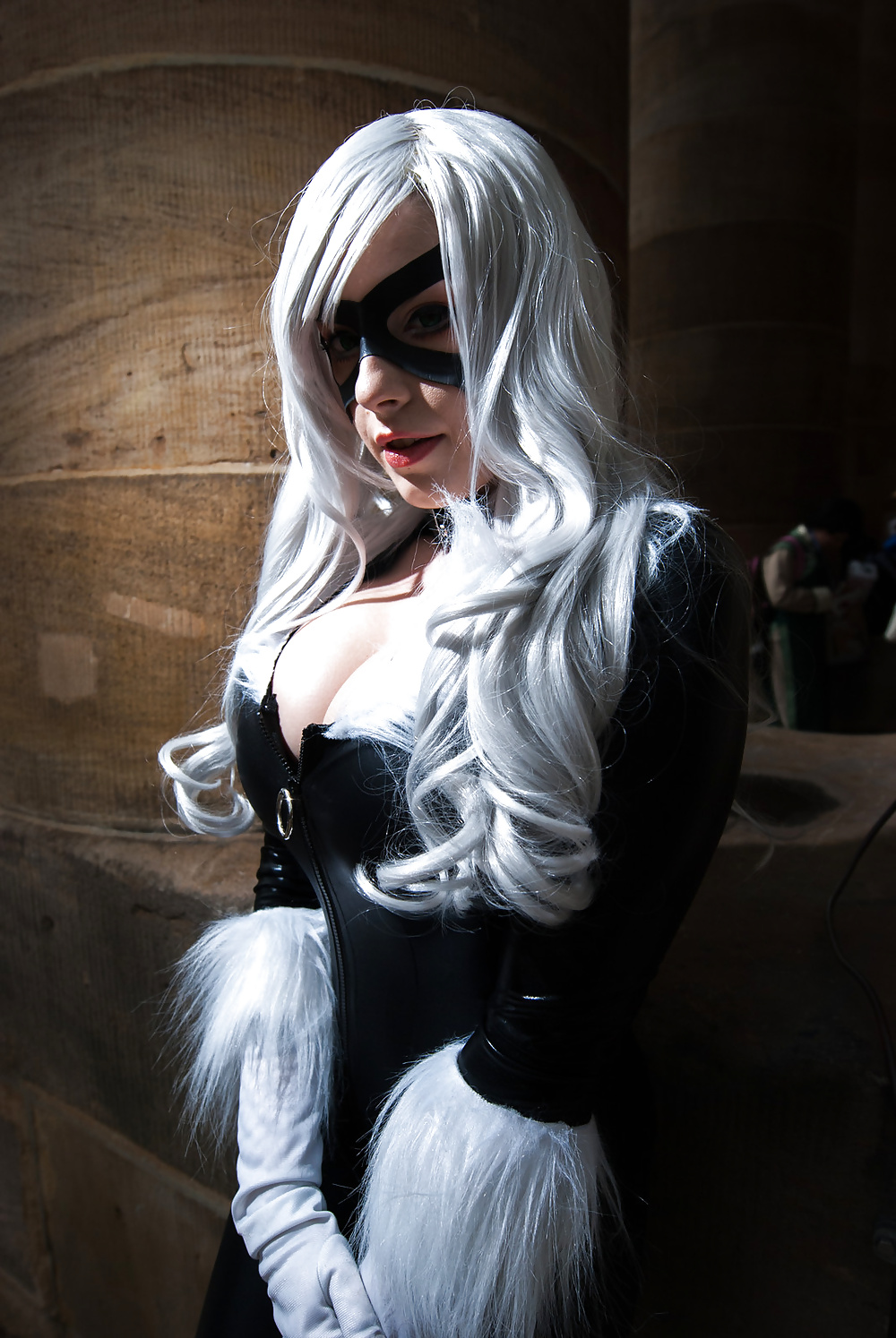 Cosplay #4: kana come gatto nero da marvel comics
 #26803096