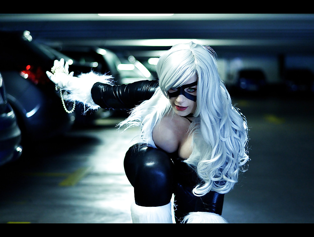 Cosplay #4: kana come gatto nero da marvel comics
 #26803232