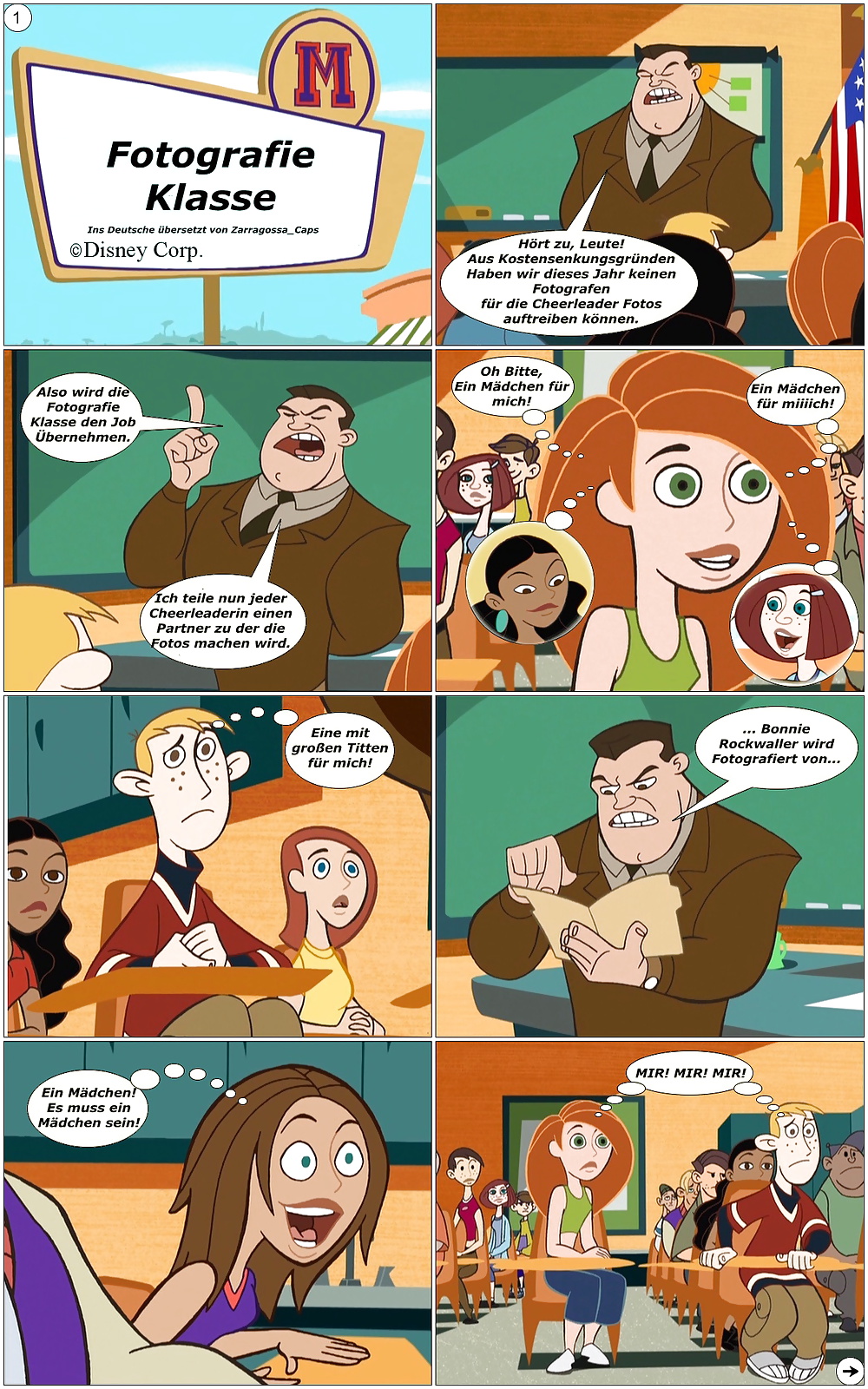 Kim Possible Fotografie Klasse German Translated #32685033