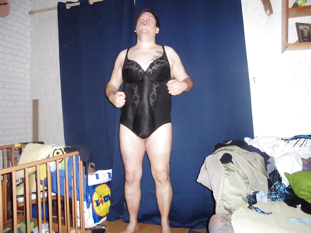 In schwarzer Strumpfhose #31509929