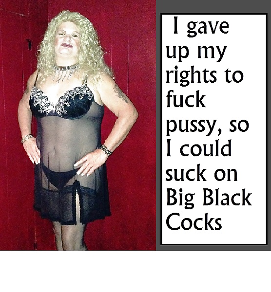 White sissy faggot for Superior Black Men Captions #32152501