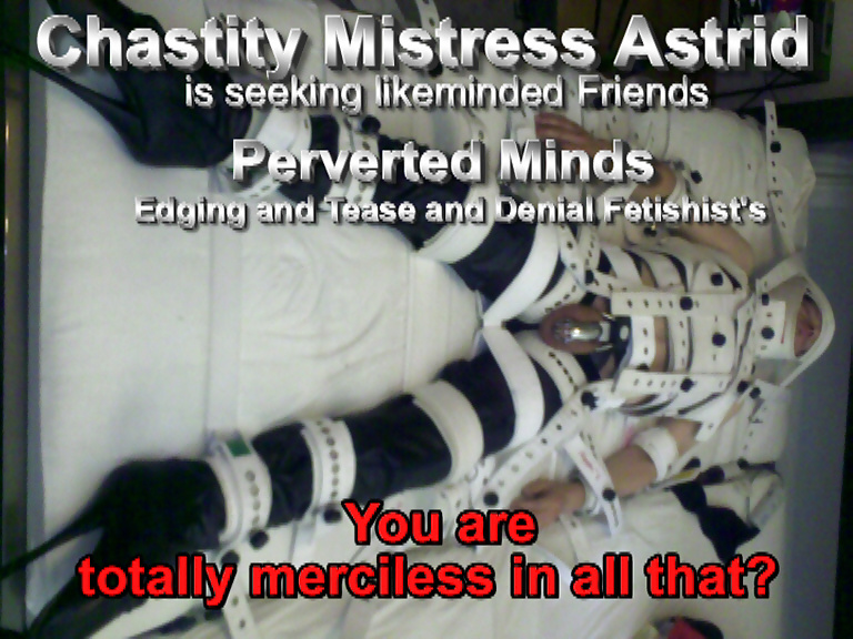 Chastity, Mistress Astrid's captions #30342662