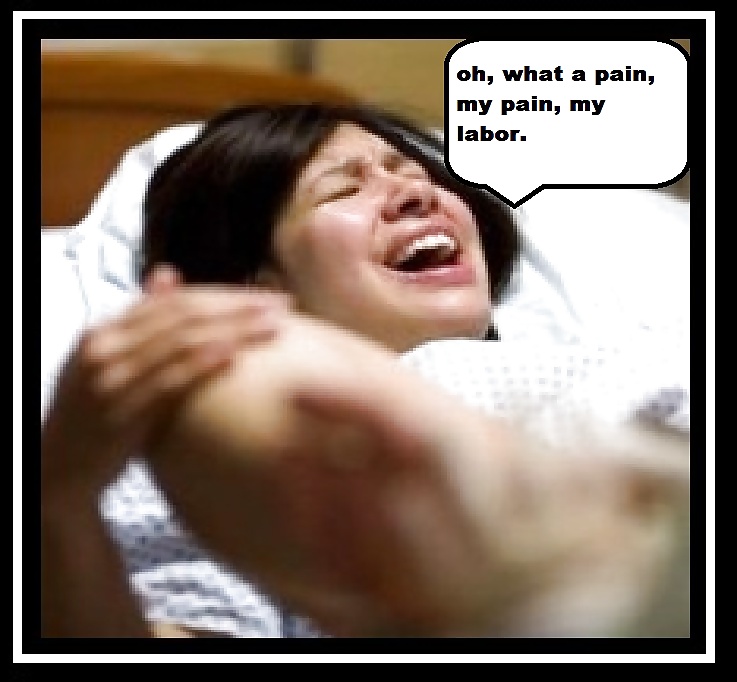 Labor pain verbal #31042818