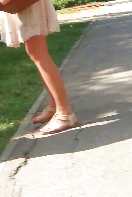 Spy old + young feet and skirt romanian #27376497