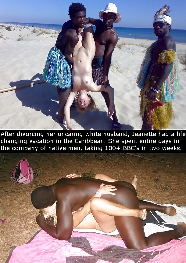 Eine Andere Gruppe Von Interracial Cuckold Kappen Frau Strand Sex #26139279