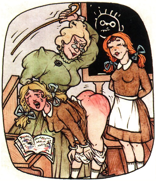 Spanked Schoolgirls (Art Mix ) #38883487