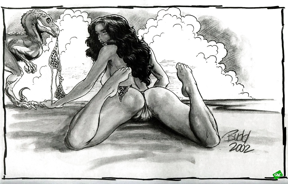 Cavewoman - pinup prehistórico 3
 #34428121