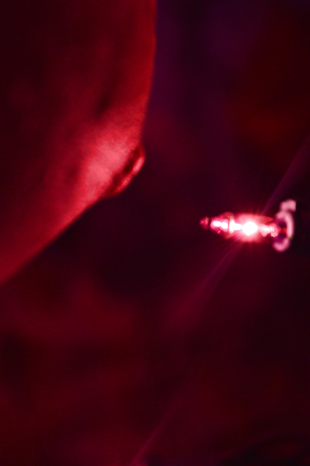 Experimenting with light.