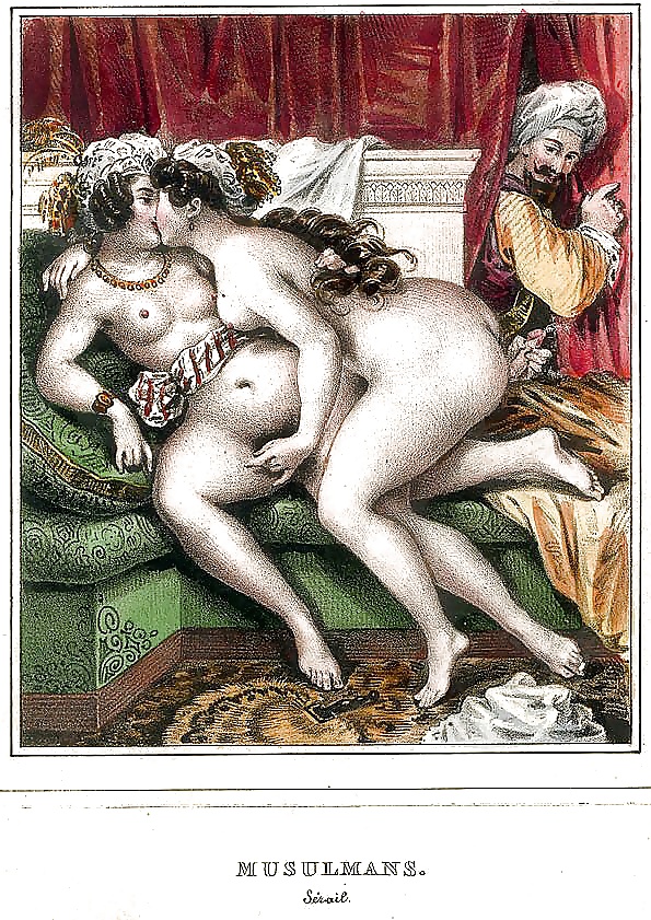 Vintage Erotic Drawings 17 #32332572