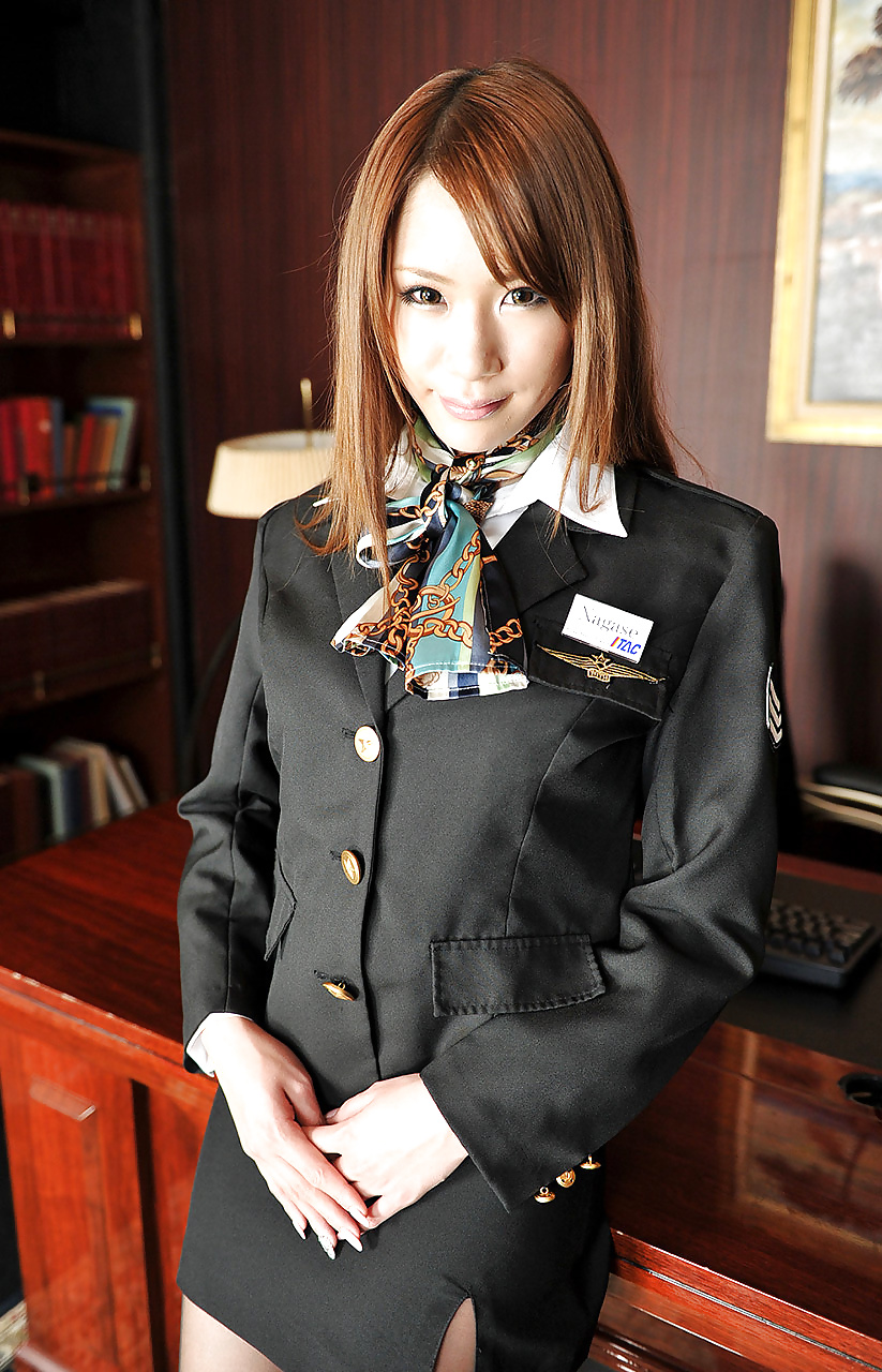 Nami Itoshino - Sexy Japanese Cabin Attendants #39742790