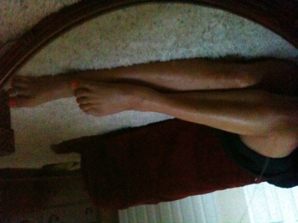 Tanned summer legs and feet #27655470