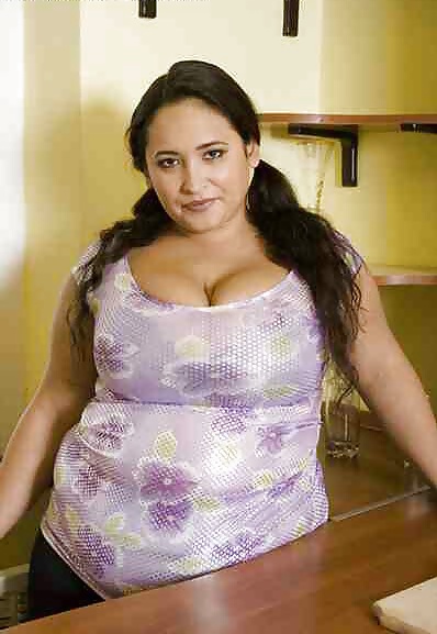 Huge Tit BBW Latina in the kitchen #32314934