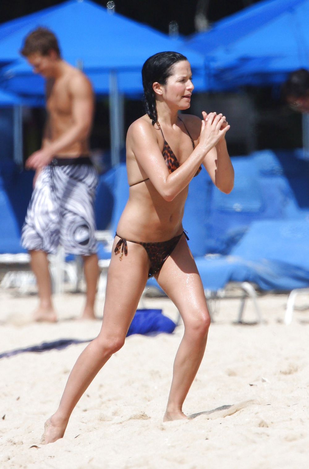 Andrea Corr Bikini Bottom Slip and topless #31878891